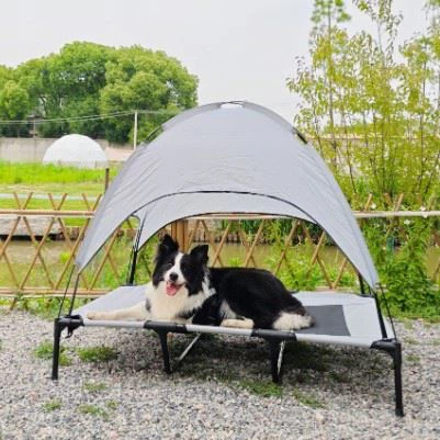 Custom Outdoor Portable Elevated Pet Dog Camping Tent